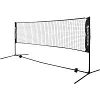 Los mejores  - SONGMICS Red de Tenis Bádminton de Longitud- de Pie- Altura Ajustable Entre 107-155 cm